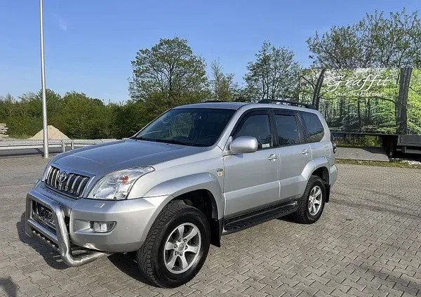 samochody osobowe Toyota Land Cruiser cena 50900 przebieg: 243000, rok produkcji 2003 z Myślenice